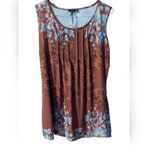 NEW Pleated sleeveless tunic